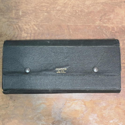 Vintage Charvos Number 612 Drafting Compass Set