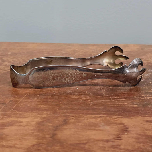 Vintage Kirk Stieff Smithsonian Silverplate Serving Tongs
